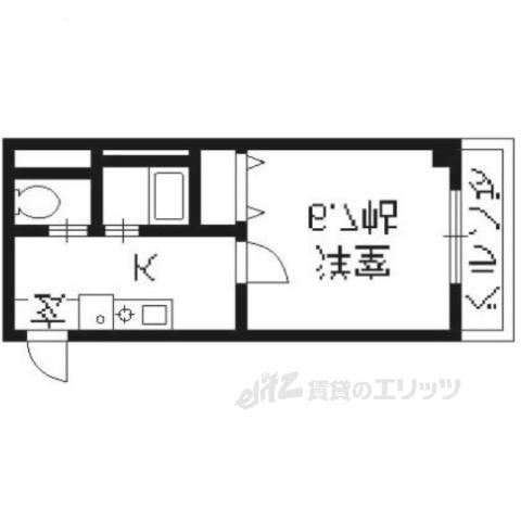 パステル壱番(1K/3階)の間取り写真