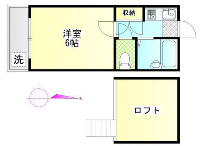 IMG CO OP 9(1K/1階)の間取り写真