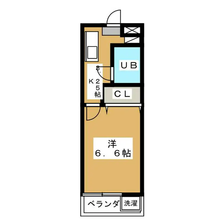 フローラハイム 1階階 間取り