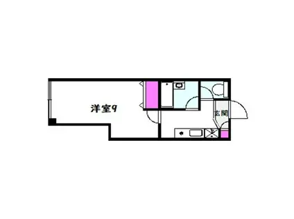 COLLECTION桜ノ宮II(1K/5階)の間取り写真