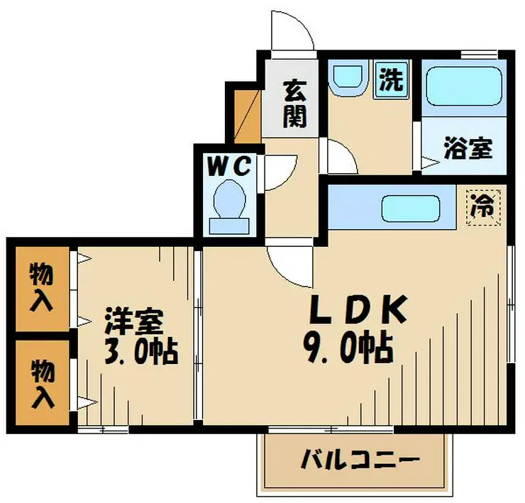 グレースフルMSM 3階階 間取り