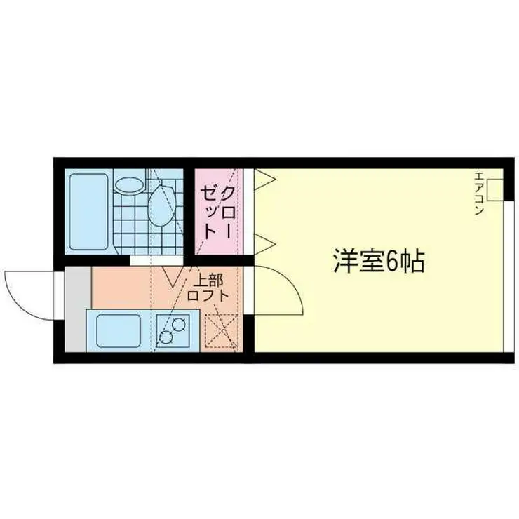 ドリームアロー湘南台 2階階 間取り
