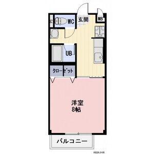 B・I・D(1K/1階)の間取り写真