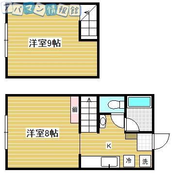 M-ROOF(1SK/1階)の間取り写真