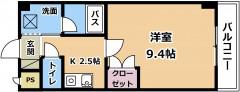 ソフィアコート(1K/2階)の間取り写真