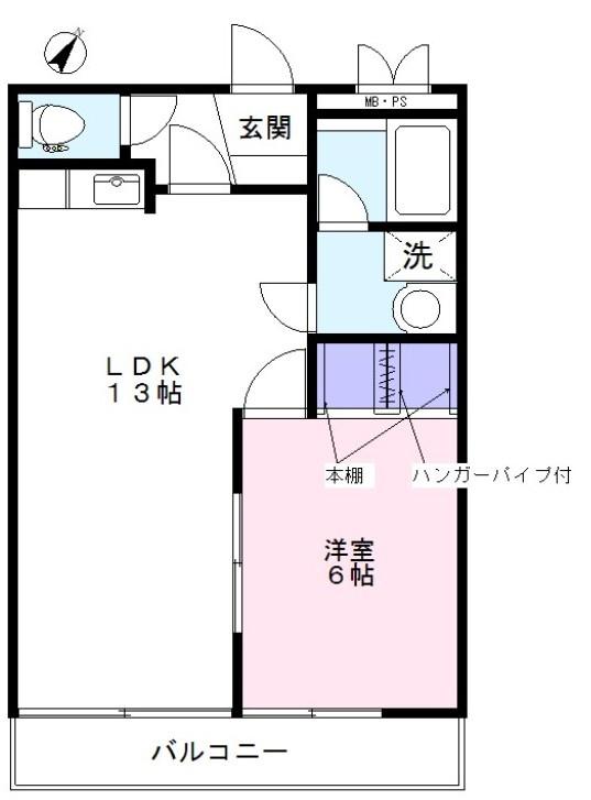 イル・ソーレ(1LDK/3階)の間取り写真