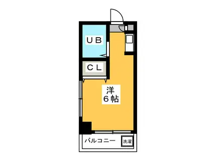 PETIT CHATEU(ワンルーム/3階)の間取り写真