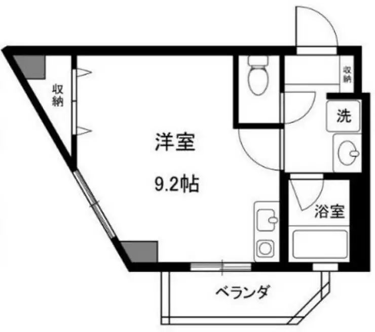 三和駒込 8階階 間取り