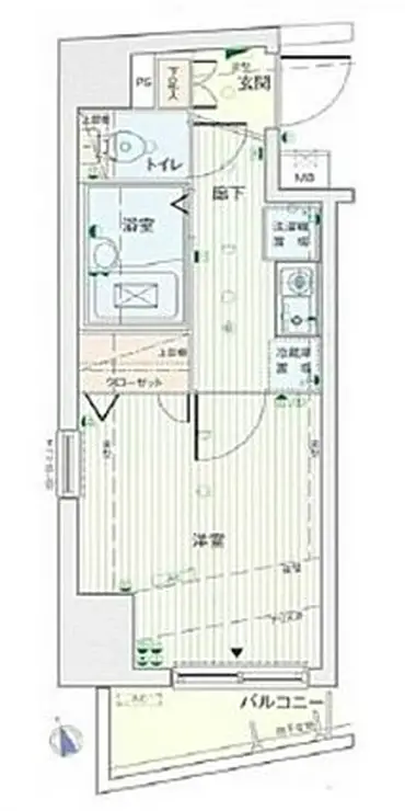 プレール麻布十番 3階階 間取り