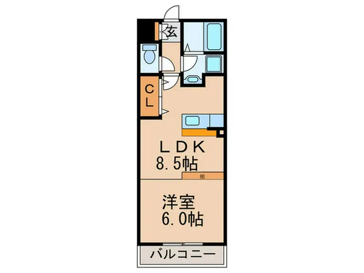 サンモール赤塚公園 2階階 間取り