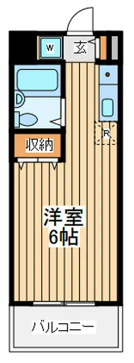 ピエール宮崎台 2階階 間取り