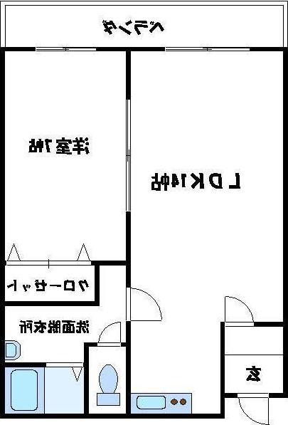 シティーライフ北条(1LDK/3階)の間取り写真