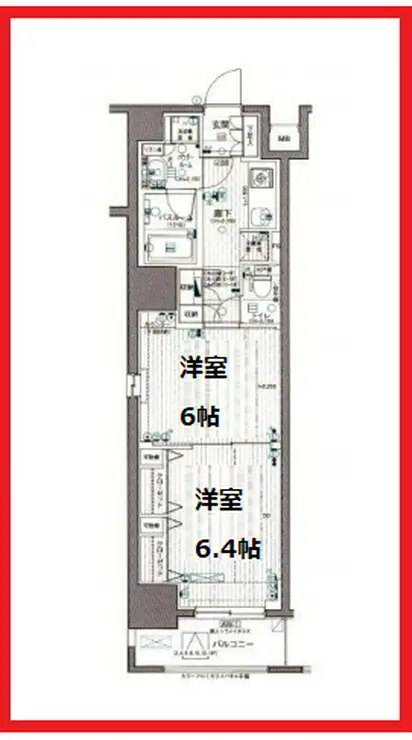 日神デュオステージ浅草三筋 12階階 間取り