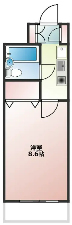 グリーンプラザ北綾瀬4 1階階 間取り