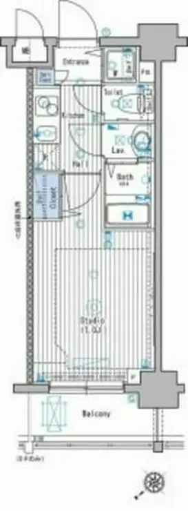グランド・ガーラ池袋 15階階 間取り