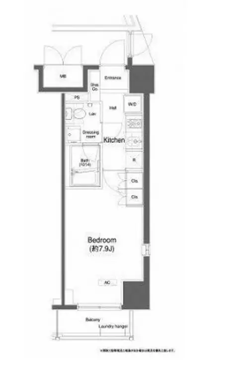 プラウドフラット白金高輪 13階階 間取り