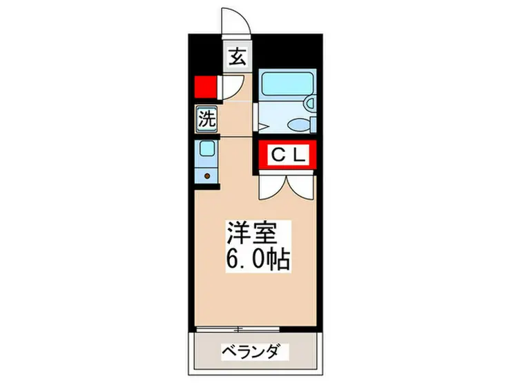 コーポ ラフォーレ 4階階 間取り