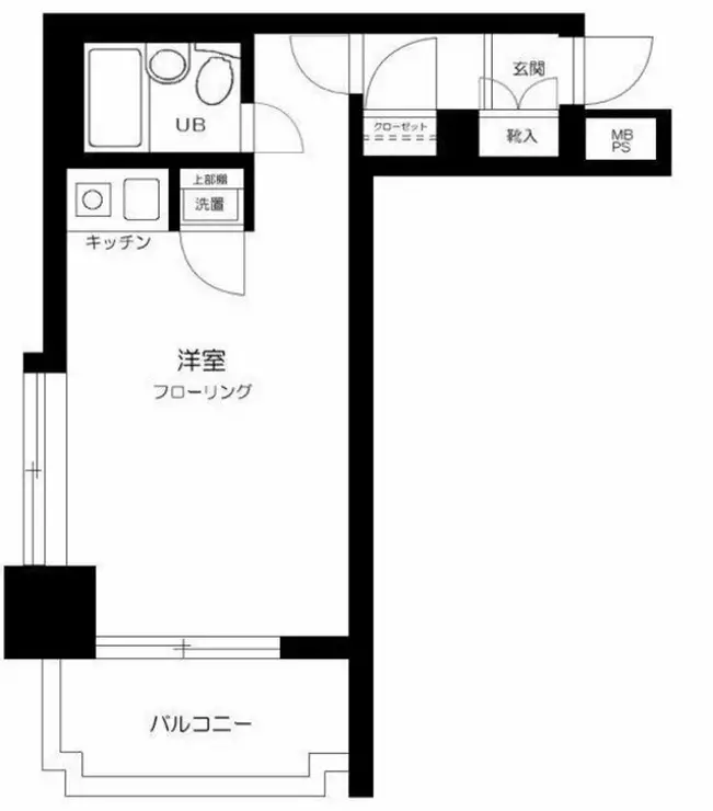 アートイン巣鴨 5階階 間取り