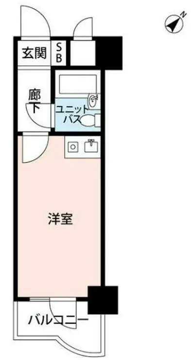 ライオンズマンション横浜伊勢佐木町 9階階 間取り