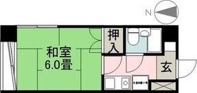 新栄ロイヤルハイツ(1K/5階)の間取り写真