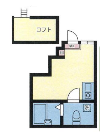 リージェンシー練馬A棟(ワンルーム/1階)の間取り写真