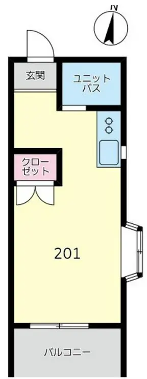 パルコーポ・エーデル 2階階 間取り