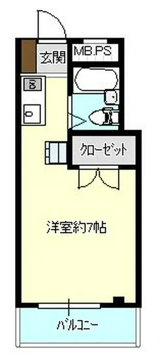 エクセレンス元町館 2階階 間取り