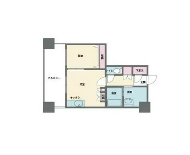 HF西新宿レジデンスWEST 8階階 間取り