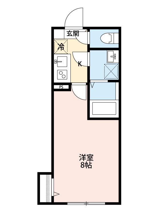ROBOT HOME 上本郷(1K/1階)の間取り写真