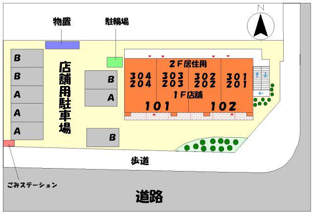 アンジュール東口