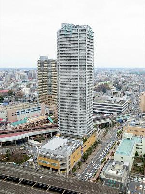 ライブタワー武蔵浦和(1DK/22階)