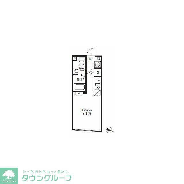 PASEO 明大前(ワンルーム/3階)の間取り写真