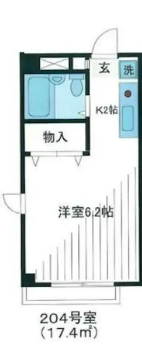 アスティオン駒場 2階階 間取り