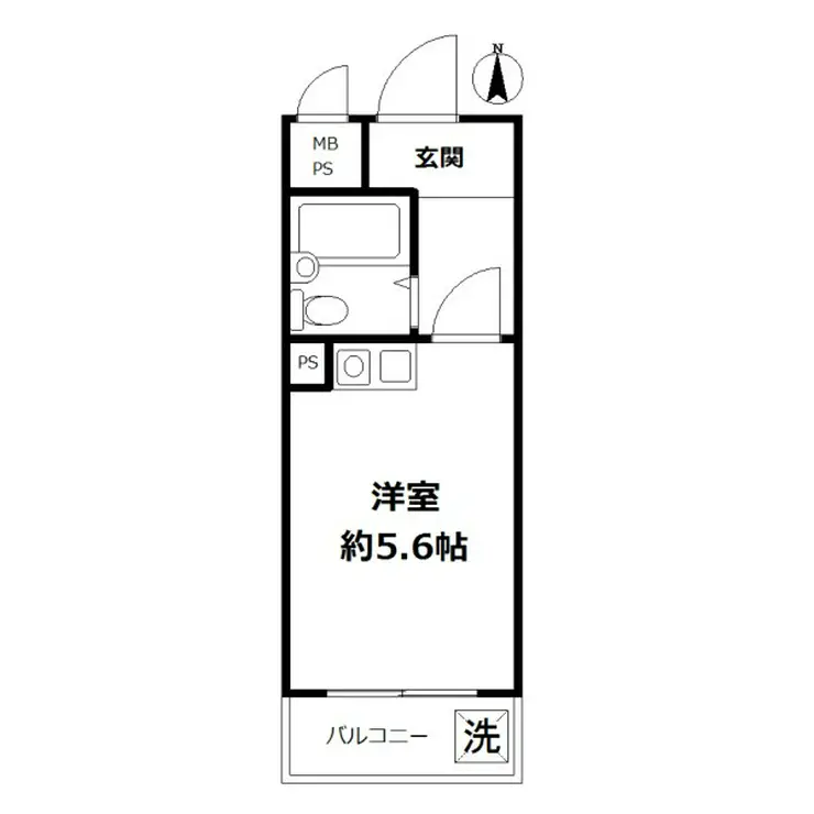 セントヒルズ大島 2階階 間取り
