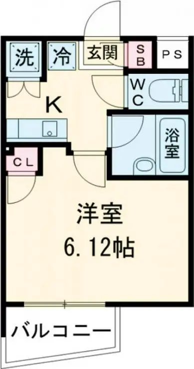 パレ・ホームズ高井戸II 5階階 間取り