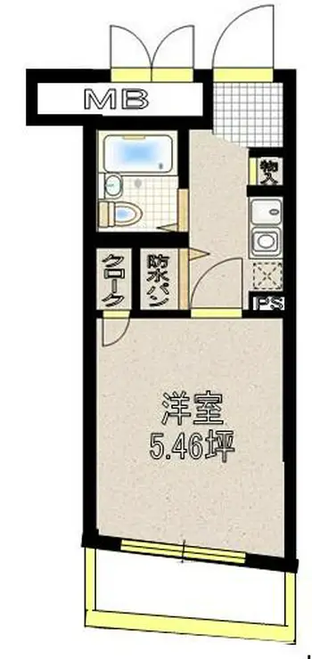 山本ビル 3階階 間取り