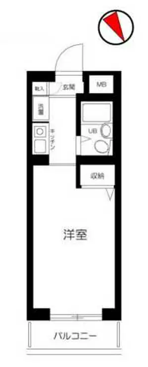 ソアール豊島園 5階階 間取り