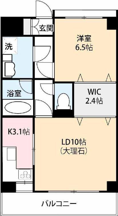 ESPERANZAI(1LDK/3階)の間取り写真