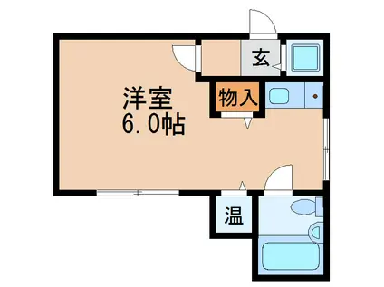 メゾンイマイ(ワンルーム/3階)の間取り写真