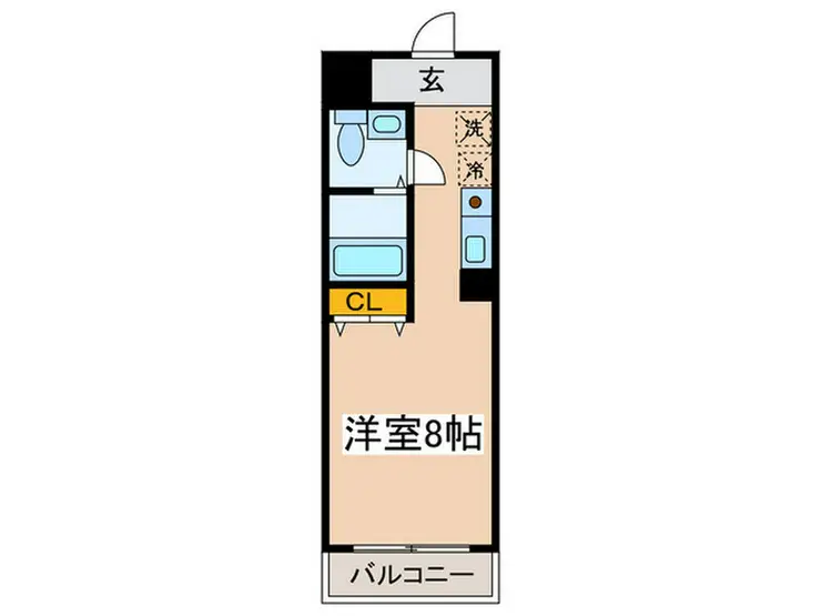 ミューズ宮前 2階階 間取り