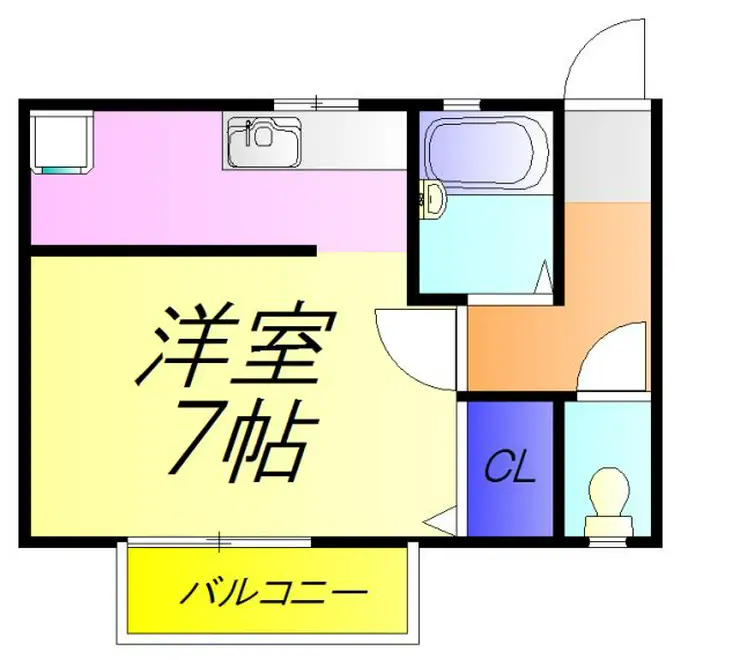 フィルコリンズ 1階階 間取り