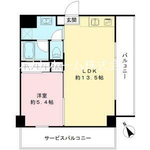 グランリーオ(1LDK/2階)の間取り写真