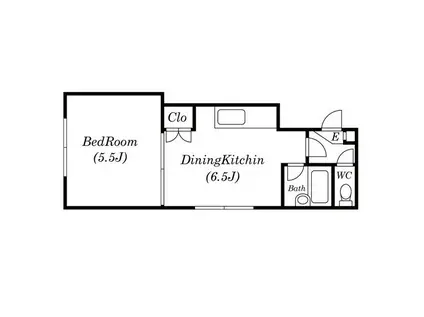 サンセレクト東札幌II(1DK/4階)の間取り写真