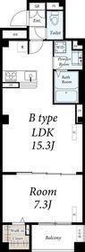 リブリ・根岸セレッソ(1LDK/3階)の間取り写真