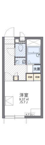 レオパレスK&A(1K/2階)の間取り写真