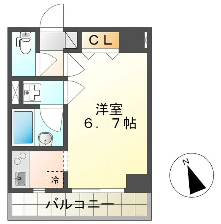 ラナイズみなみ野 3階階 間取り