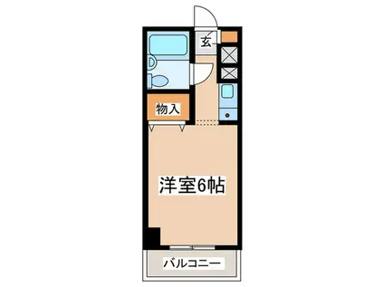 アドラシオン橋本(ワンルーム/7階)の間取り写真