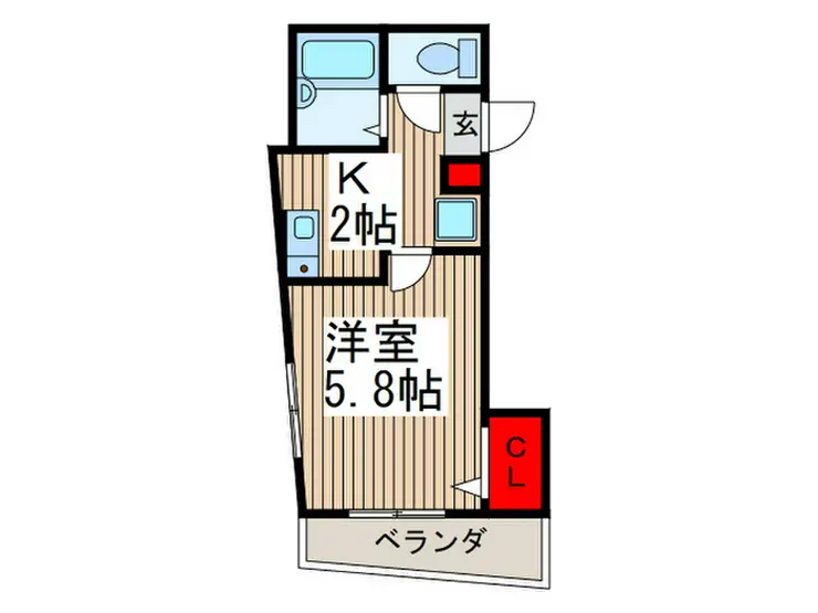 メゾンレトワール 4階階 間取り