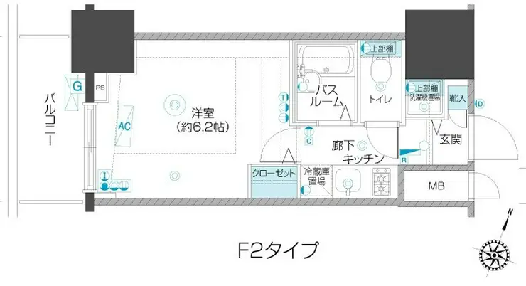 フェニックス板橋大山 7階階 間取り