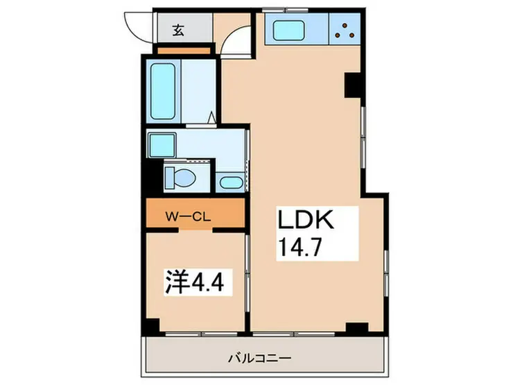 田中マンション 3階階 間取り